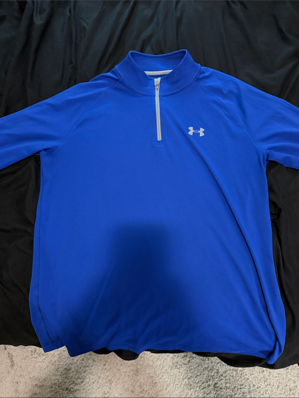Under Armour Royal Blue Men's 1/4 Zip Performance Jacket